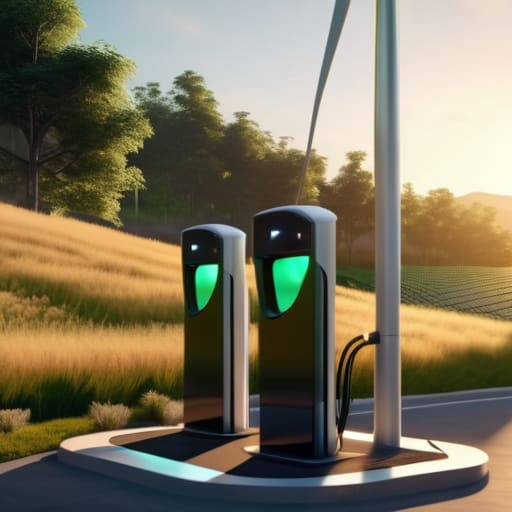 The Energy Sources Used to Power Electric Vehicle Charging Stations