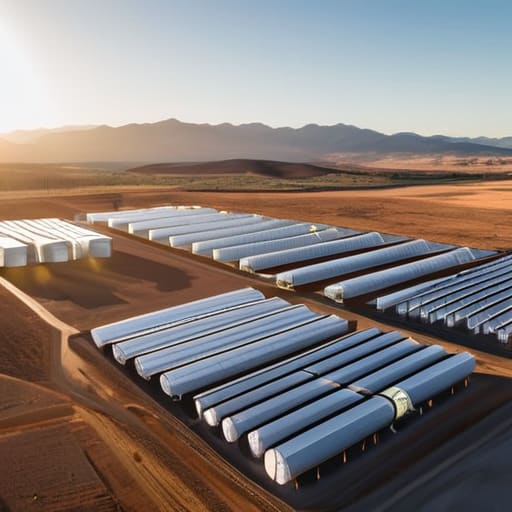 Grid scale energy storage for power grids.