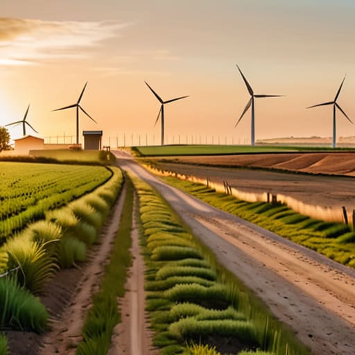 Land Use for Wind Energy Beyond the Visual Impact of Wind Farms