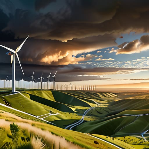 Visual Impact of Wind Farms vs Real Energy Yield.