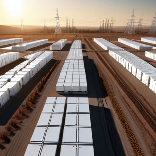 Using Large Scale Batteries to Support the Power Grid